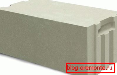 Oblik blokova gaziranih betona