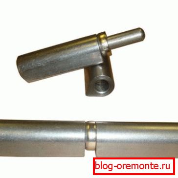 Zavijte petlju šarke za metalna vrata