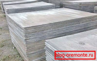 Nepropusni azbestni cementni listovi