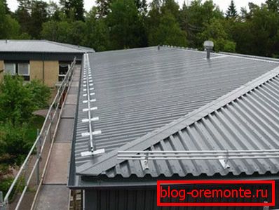Krov valovitog branda C-10