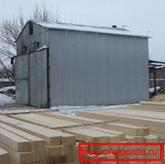 Hangar s instalacijom za sušenje Hangar s instalacijom za sušenje