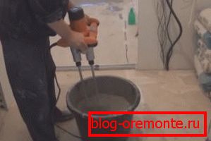 Priprema otopine pomoću svrdla s mlaznicom Priprema otopine pomoću svrdla s mlaznicom
