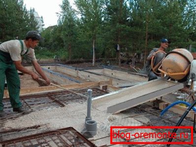 Beton M200 se koristi za većinu temelja u privatnim zgradama.