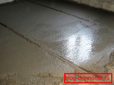 Izlijevanje betonskog poda