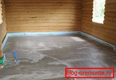 Razina betonskog poda sa samostalnim spojem