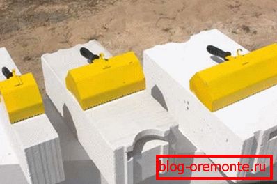 Fotografije blokova gaziranog betona. Fotografije blokova gaziranog betona.