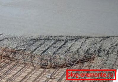 Fotografija pravilno betonirane mješavine Fotografija pravilno betonirane mješavine
