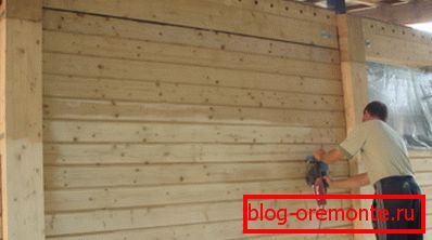Foto brušenje zidova drva Foto brušenje zidova drva