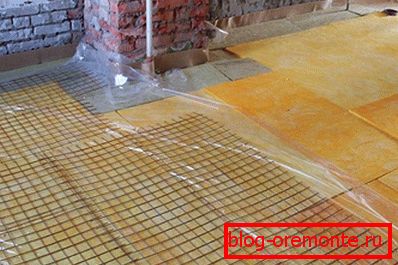 Vodonepropusnost s plastičnom folijom
