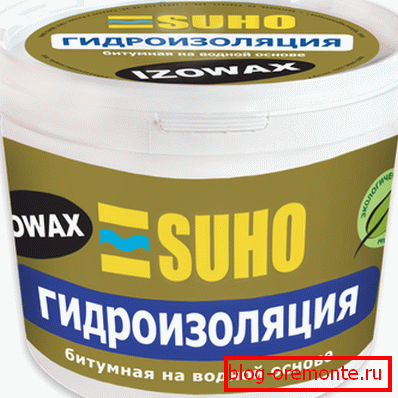 Vodonepropusni materijal na bazi vode Vodonepropusni materijal na bazi vode