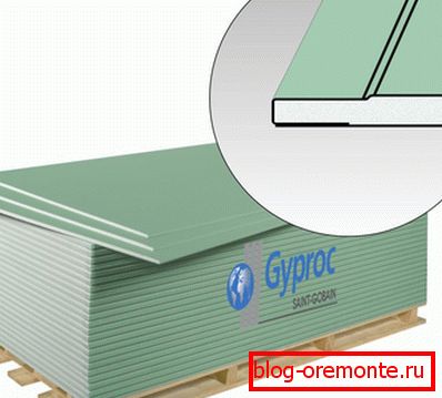 Drywall s britanskom rubu Drywall s britanskom rubu
