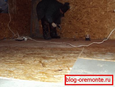Kako sami popraviti OSB na betonski pod Kako sami popraviti OSB na betonski pod