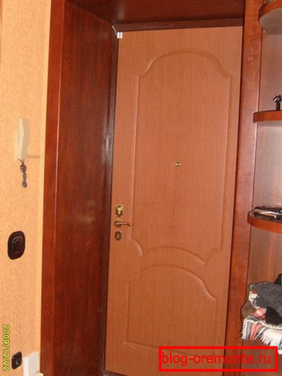 Drvene padine kako napraviti padine na ulaznim vratima