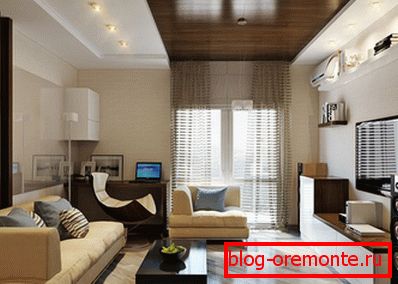 Kombinacija stropne lampe i gipsanih ploča Kombinacija stropne lampe i gipsanih ploča