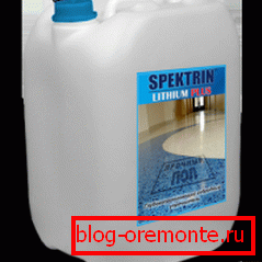Litijska impregnacija SPEKTRIN Litijska impregnacija SPEKTRIN