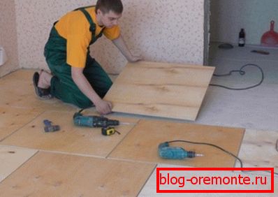 Ugradnja šperploče u stambenom prostoru Ugradnja šperploče u stambenom prostoru