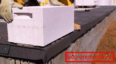 Ugradnja prvog bloka Ugradnja prvog bloka