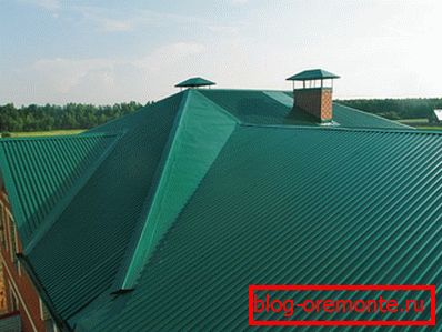 instalacija профнастила