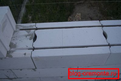 U foto - pojačanju ziđa od gaziranog betona U foto - pojačanju ziđa od gaziranog betona