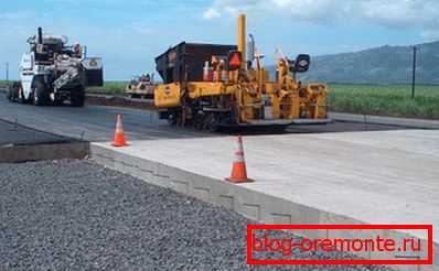 Na fotokopiranje betonske ploče s asfaltom Na fotokopiranje betonske ploče s asfaltom