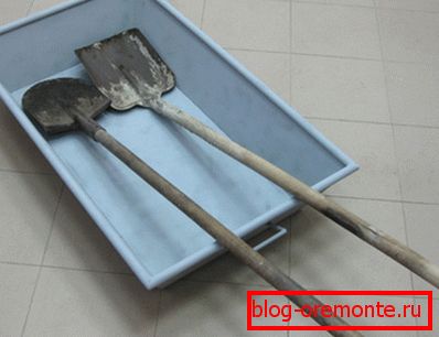 Potrebni alati za miješanje cementnog morta Potrebni alati za miješanje cementnog morta