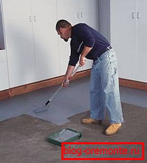 Bojanje betonske podloge Bojanje betonske podloge