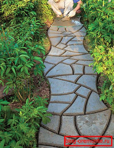 Izvorni DIY Beton Vrtni Put Izvorni DIY Beton Vrtni Put