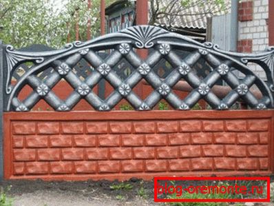 Izvorna betonska ograda Izvorna betonska ograda