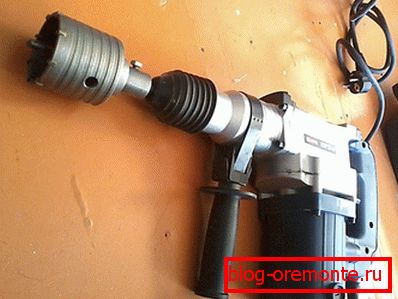 Perforator s krunom pobeditovyh rezanje elemenata Perforator s krunom pobeditovyh rezanje elemenata