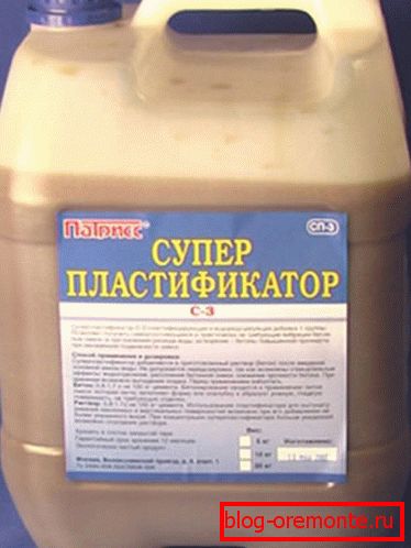Plastifikator za beton Plastifikator za beton