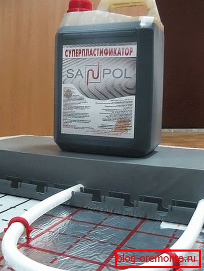 Plastifikator za estrih