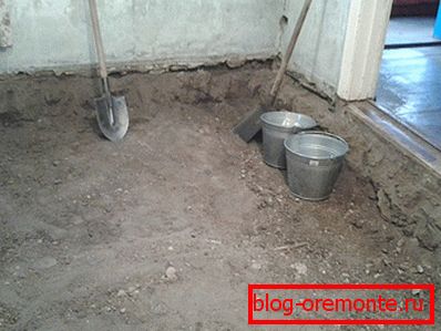 Priprema podnice za betonsko zalivljanje