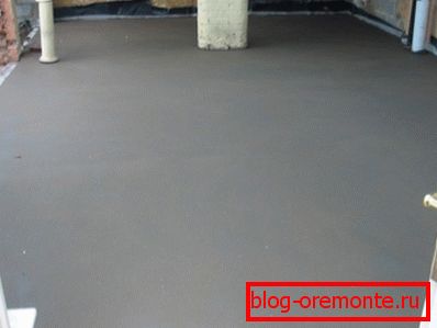 Osušeni betonski estrih Osušeni betonski estrih