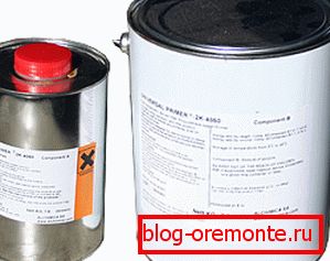 Dvokomponentna mastika poliuretana Dvokomponentna mastika poliuretana