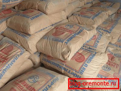Portland cement u standardnoj ambalaži Portland cement u standardnoj ambalaži