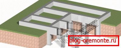 Primjer temelja s složenim oblikom. Primjer temelja s složenim oblikom.