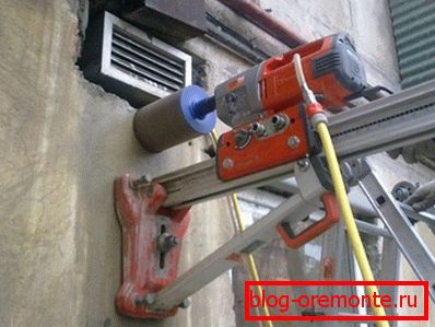 Profesionalna oprema za bušenje rupa u betonu Profesionalna oprema za bušenje rupa u betonu