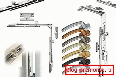 Komponente za PVC vrata Komponente za PVC vrata