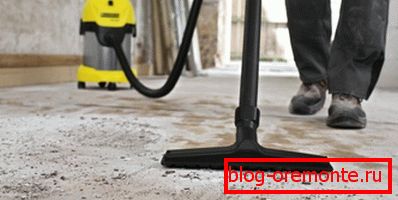 Pomoću građevinskog usisavača lako je pripremiti bazu vlastitim rukama. Pomoću građevinskog usisavača lako je pripremiti bazu vlastitim rukama.