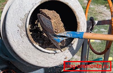 Mijesanje u betonskoj mješalici