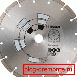 Segmenti dobro odrežu beton, ali slabo rade u rebaru. Segmenti dobro odrežu beton, ali slabo rade u rebaru.