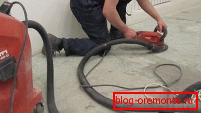 Brušenje betona s ekstrakcijom prašine Brušenje betona s ekstrakcijom prašine