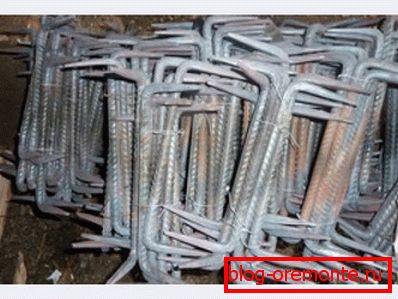 Nosači za pričvršćivače materijala mogu se samostalno izrađivati od armature Nosači za pričvršćivače materijala mogu se samostalno izrađivati od armature