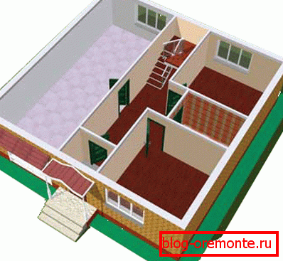Projekt trodimenzionalne betonske kuće Projekt trodimenzionalne betonske kuće