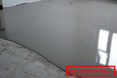 Cementni estrih za uklanjanje nagiba Cementni estrih za uklanjanje nagiba