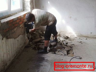 Uklonite stari pokrov