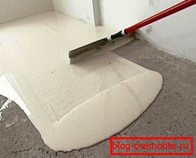 Ravnanje površine pomoću mješavine za izravnavanje Ravnanje površine pomoću mješavine za izravnavanje