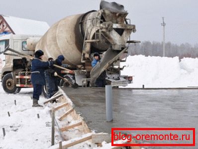 Izlijevanje betona Izlijevanje betona
