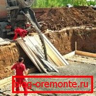 Izlijevanje betona s mješalicom Izlijevanje betona s mješalicom