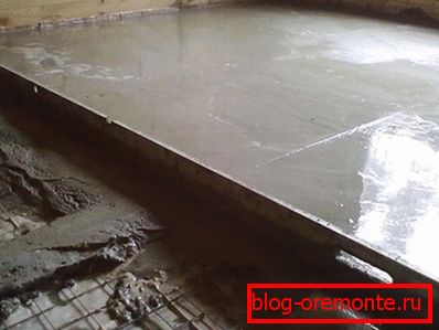 Izlijevanje betonskog poda